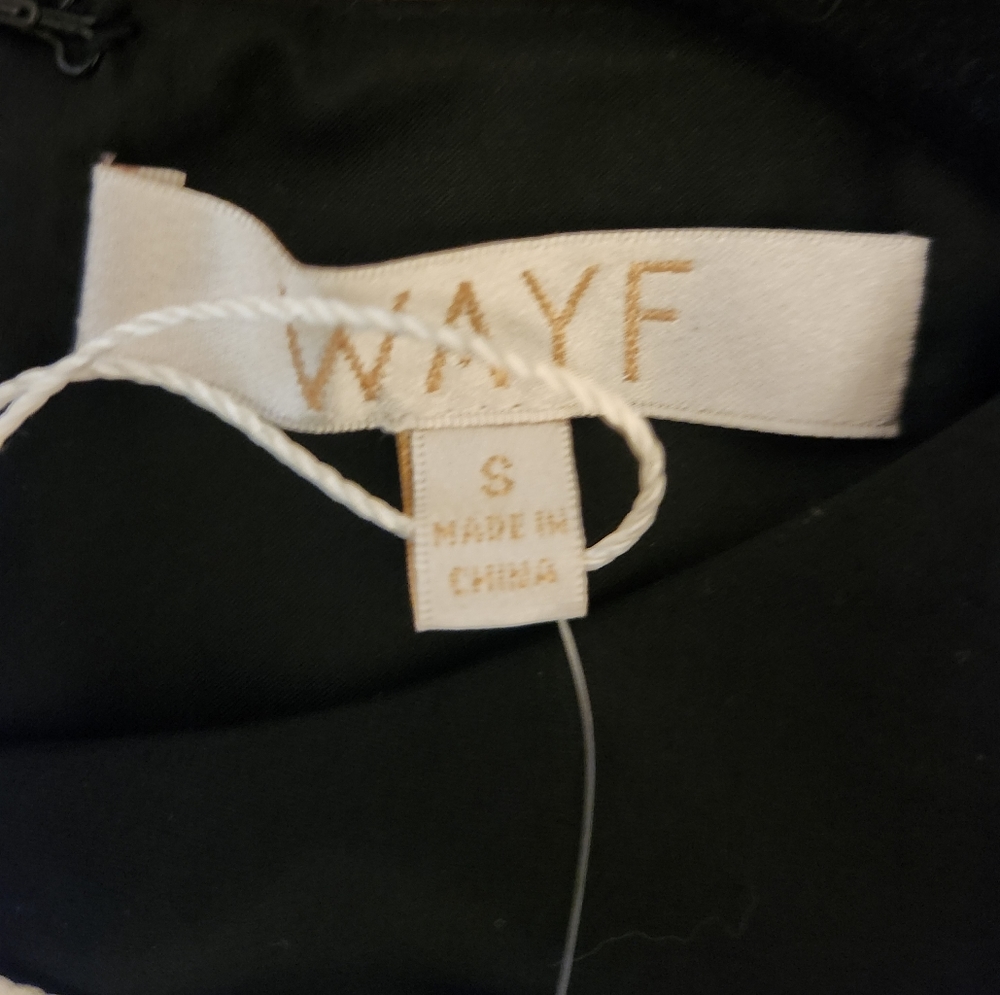 NWT Wayf Plaza Cutout TieredMaxi Dress, Small - Picture 11 of 11
